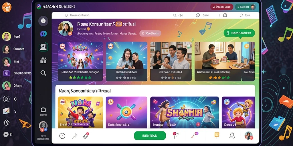 Tampilan awal yang menarik dan mudah dipahami.