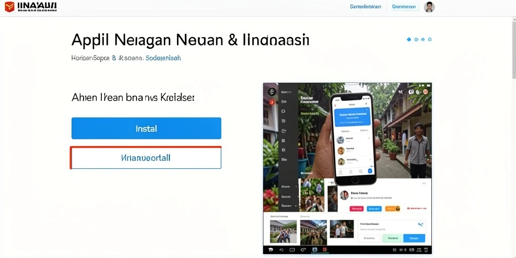 Tampilan awal permainan yang menarik.