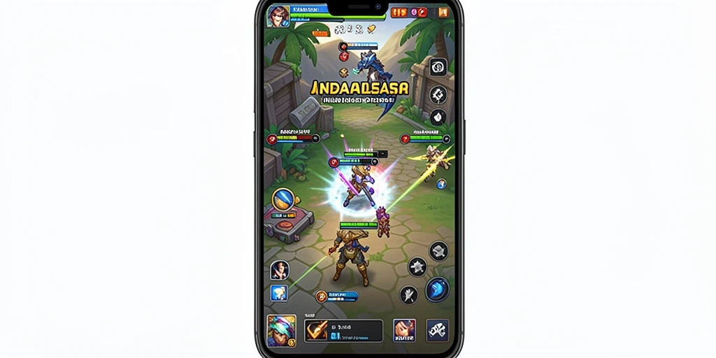 Screenshot ini menunjukkan karakter utama RPVIP2 dalam aksi.