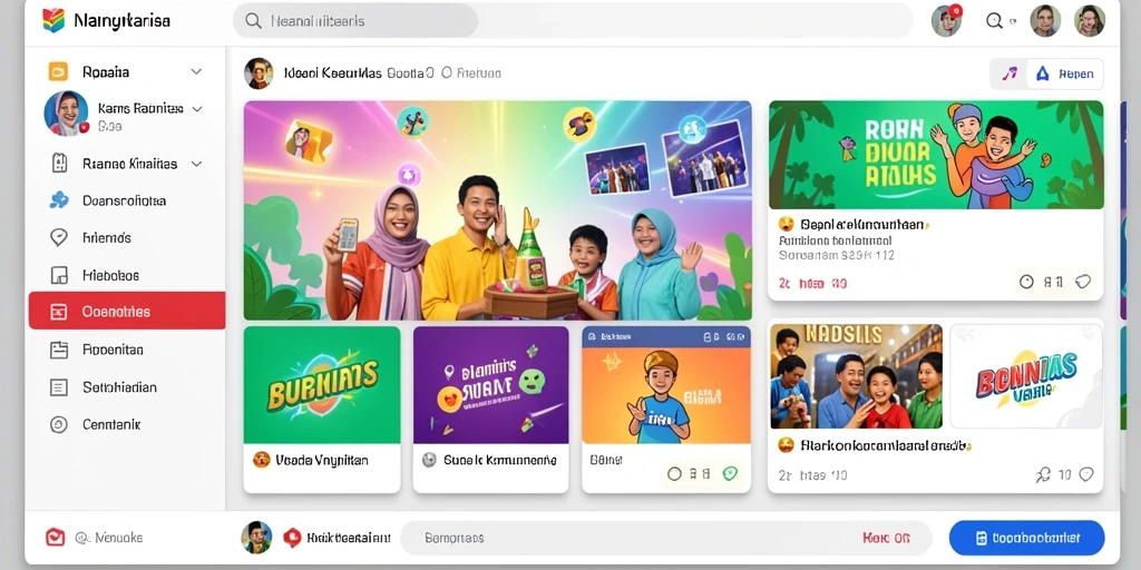 Tampilan antarmuka yang menarik dan mudah diakses.